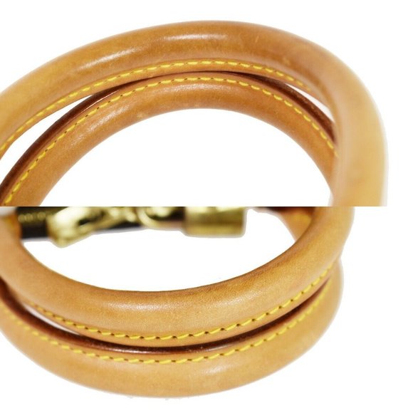 LOUIS VUITTON LV Logo Alma 2Way Hand Bag Monogram Leather Brown M51130 73YC686 - Picture 12 of 15